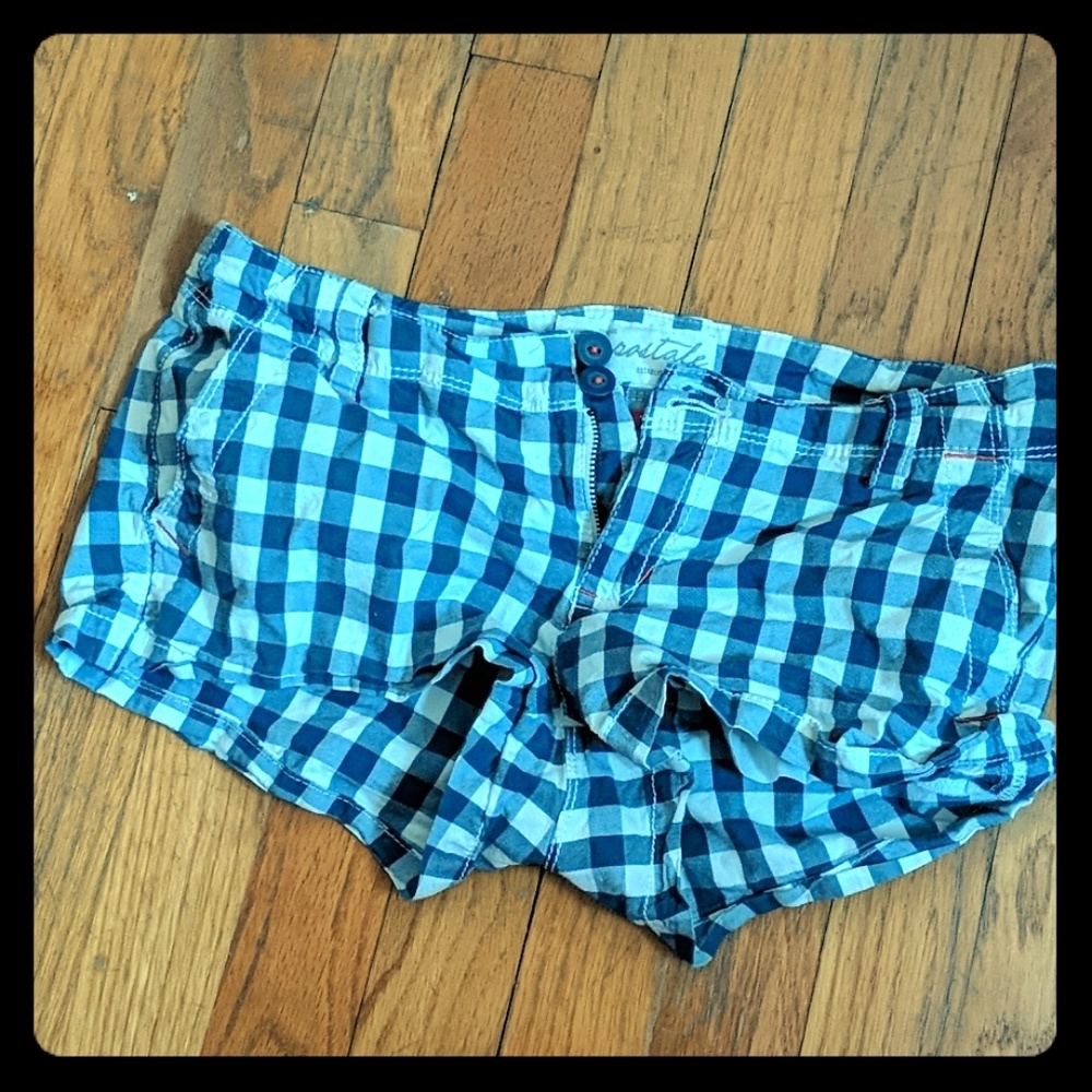 Checkered shorts
